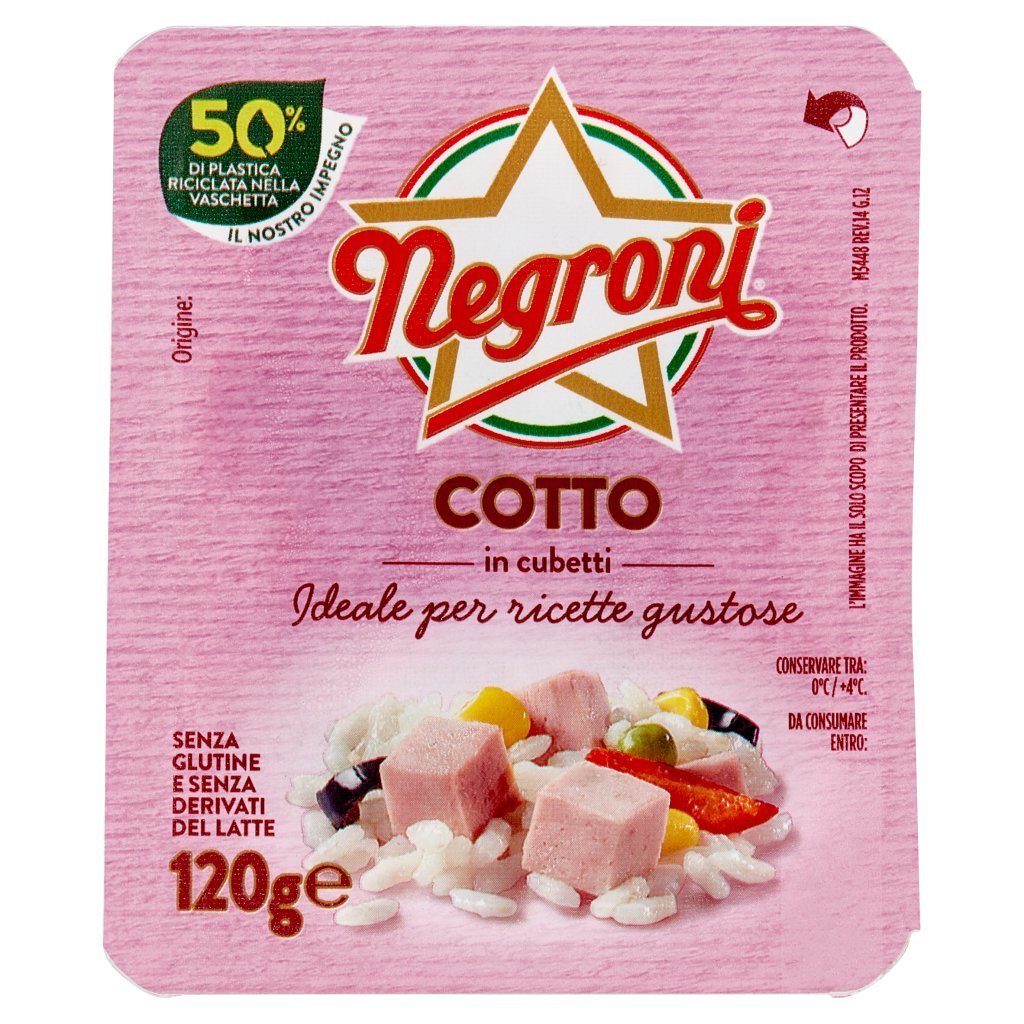 Negroni Cotto in Cubetti