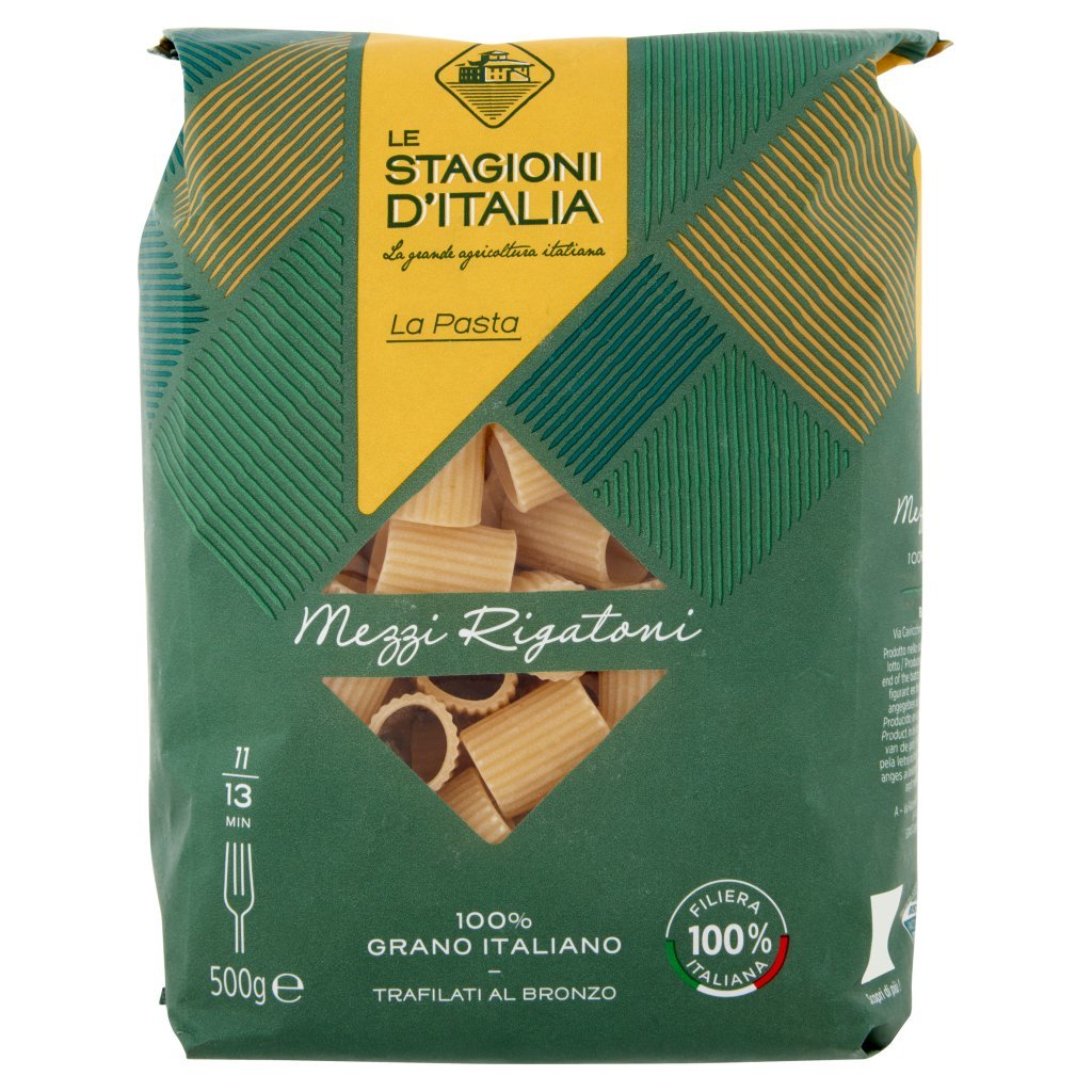 Le Stagioni d'Italia La Pasta Mezzi Rigatoni N° 45