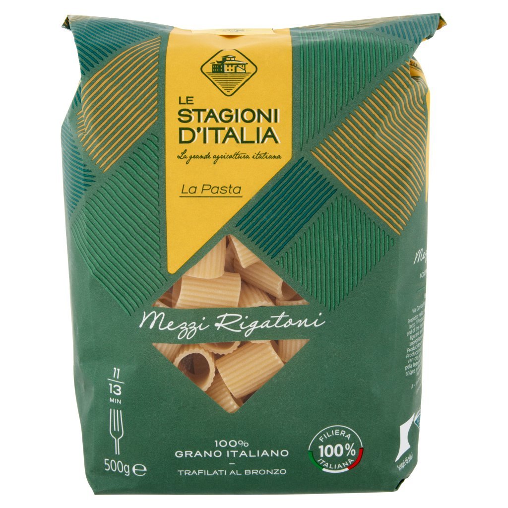 Le Stagioni d'Italia La Pasta Mezzi Rigatoni N° 45
