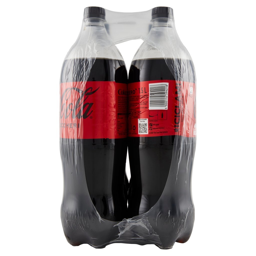 Coca Cola Zero Coca-cola Zero Zuccheri Pet 6 x 1,5 l