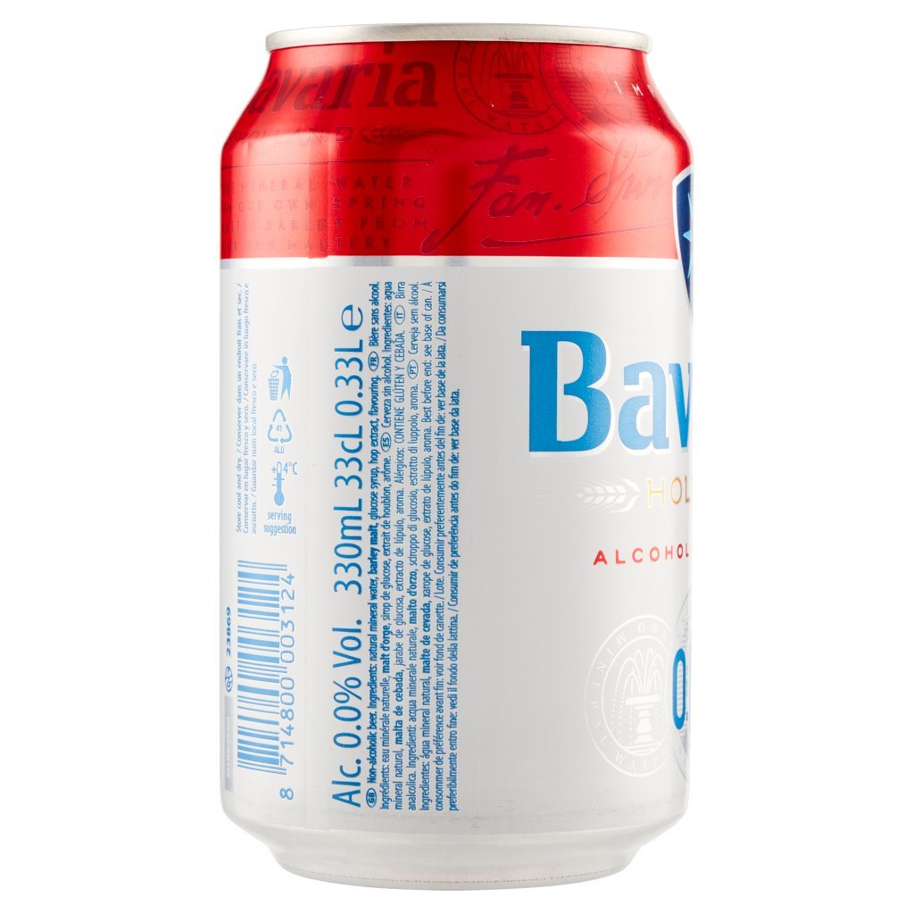 Bavaria 0.0% Birra Analcolica Latt.