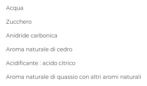 Tassoni Tonica Superfine con Aroma Naturale di Cedro 4 x 180 Ml