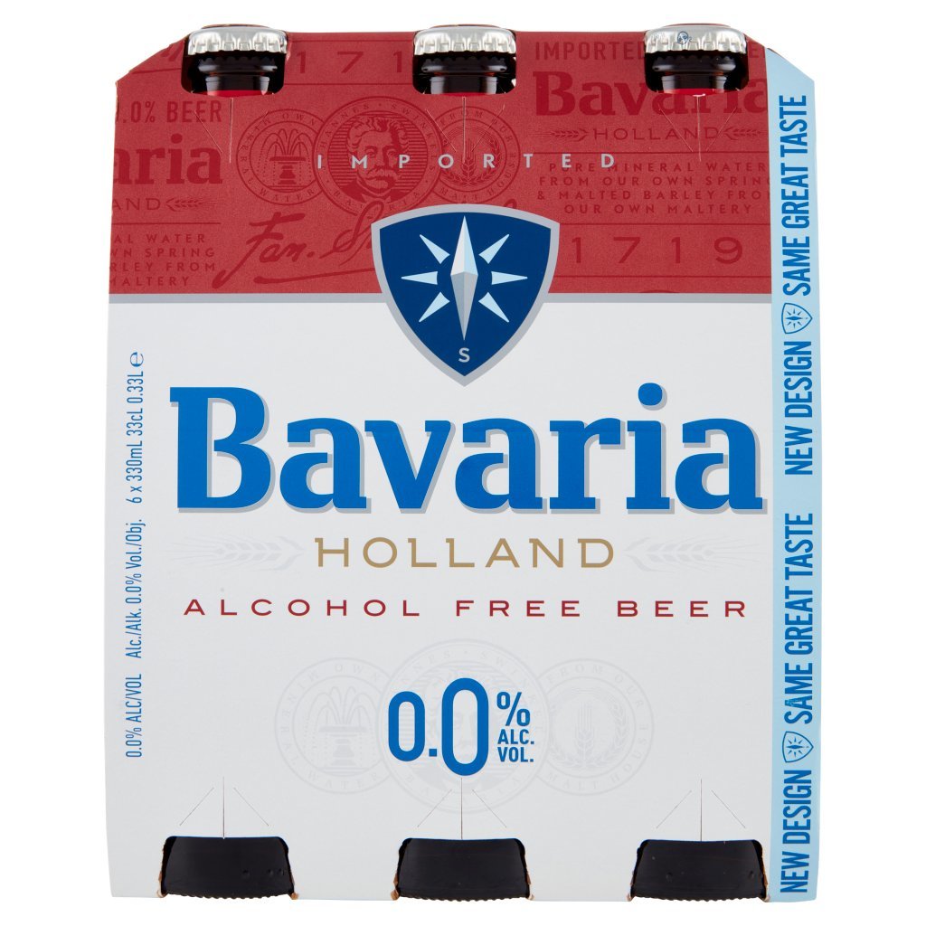 Bavaria 0.0% Birra Analcolica Bott.6x330ml