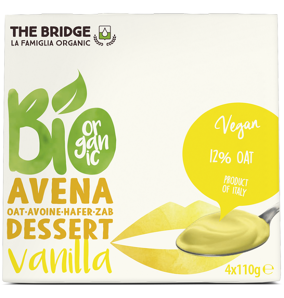 Dessert Avena Vaniglia 4x110gr - The Bridge