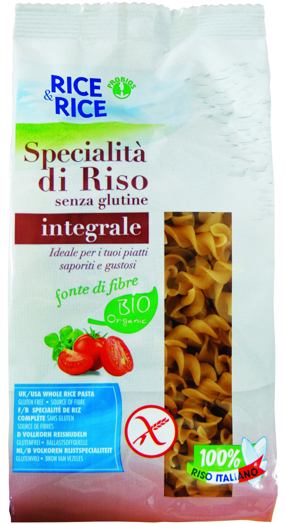 Rice&rice Fusilli di Riso Integrale 250gr - Probios