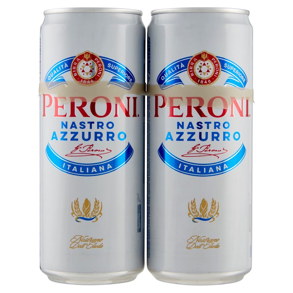 Peroni Nastro Azzurro Italiana 2 x 33 Cl