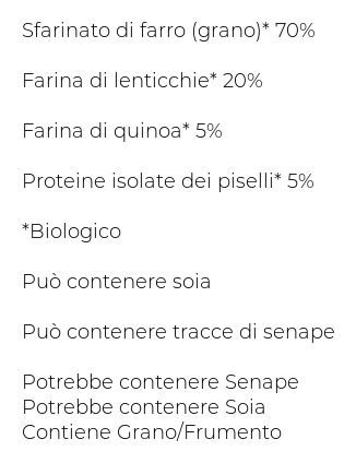 Sgambaro Bio Farro Lenticchie Quinoa Penne Rigate N° 91