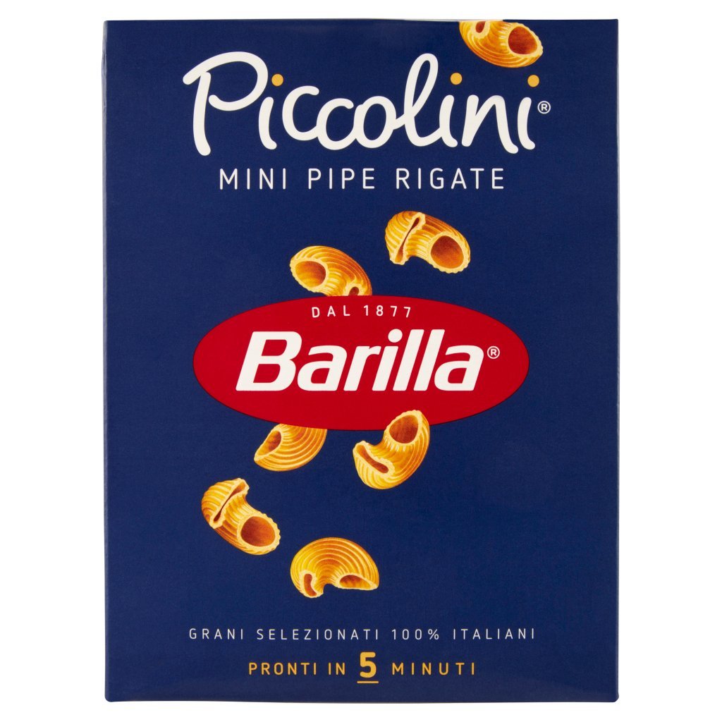 Barilla Piccolini Grano Italiano Mini Pipe Rigate