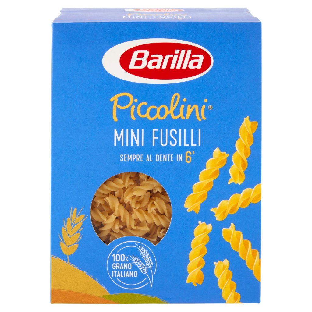 Barilla Piccolini Grano Italiano Mini Fusilli