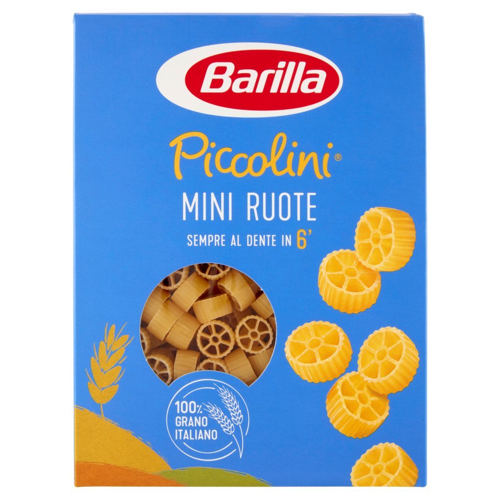 Barilla Piccolini Grano Italiano Mini Ruote