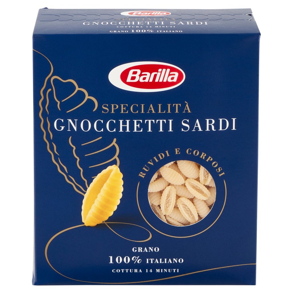 Barilla Pasta Specialità Gnocchetti Sardi Trafilatura al Bronzo