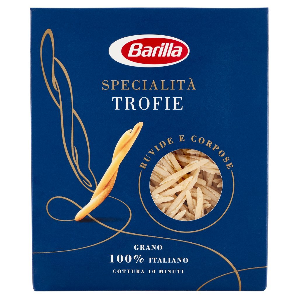 Barilla Pasta Specialità Trofie Grano 100% Italiano
