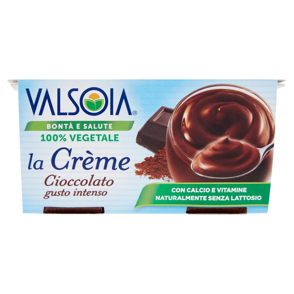 Valsoia Bontà e Salute La Crème Cioccolato Gusto Intenso 2 x 115 g
