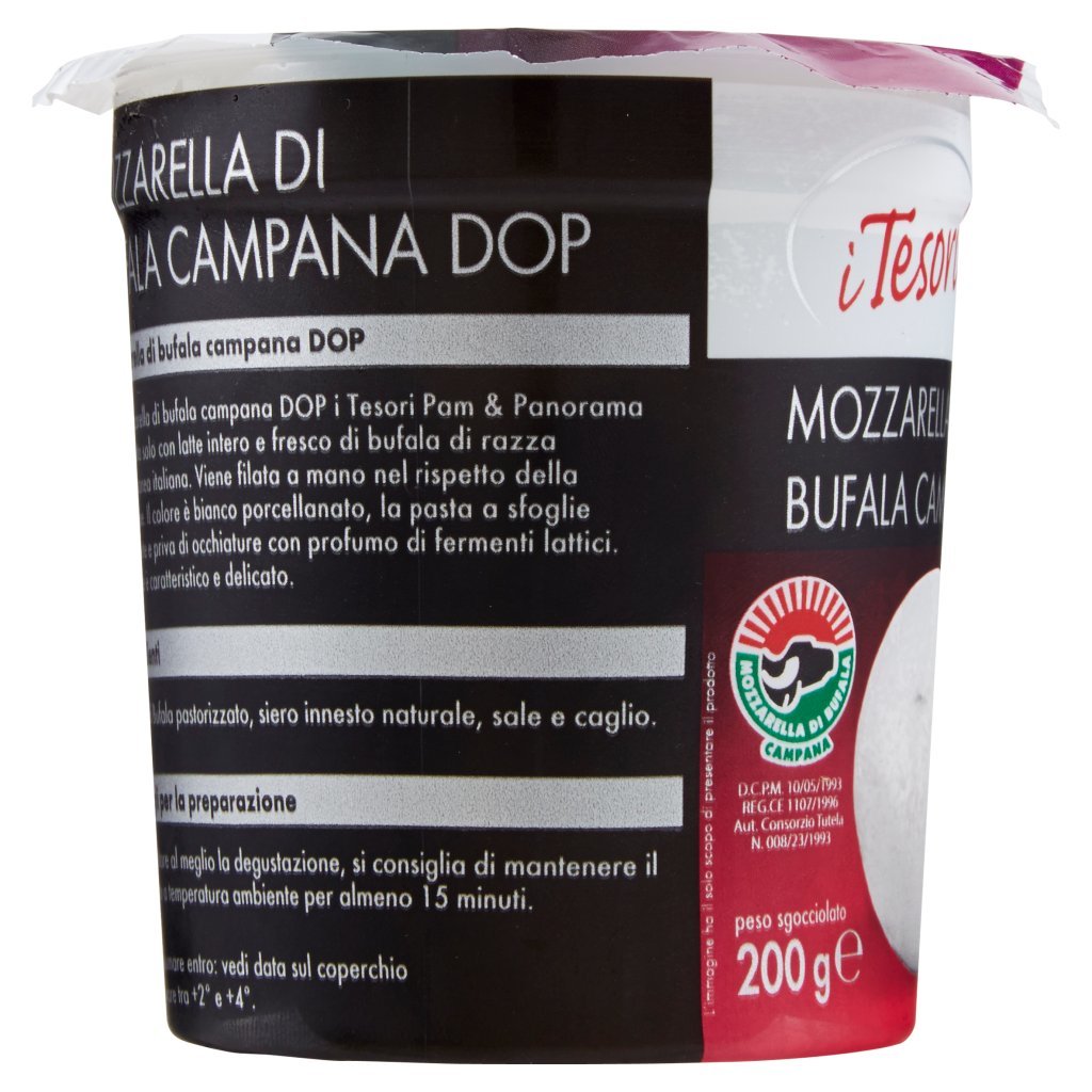 I Tesori Mozzarella di Bufala Campana Dop 200 g