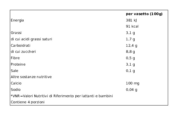 Mio Nestlé  Merenda al Latte Caramello da 6 Mesi 4 Vasetti da 100 g