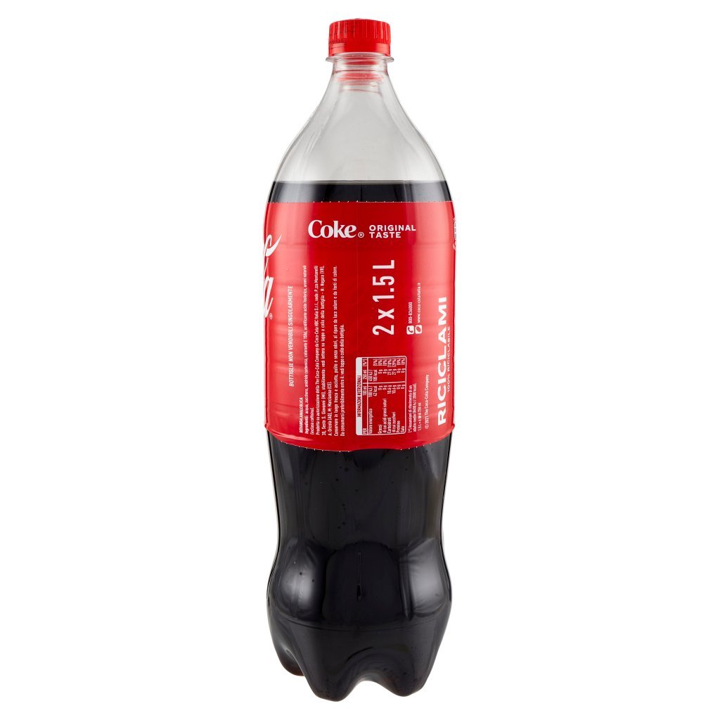Coca Cola Coca-cola Original Taste Pet 2 x 1,5 l