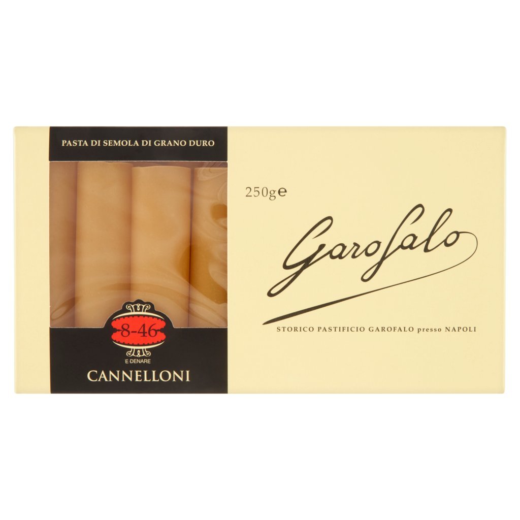 Garofalo Cannelloni 8-46 Pasta di Semola di Grano Duro