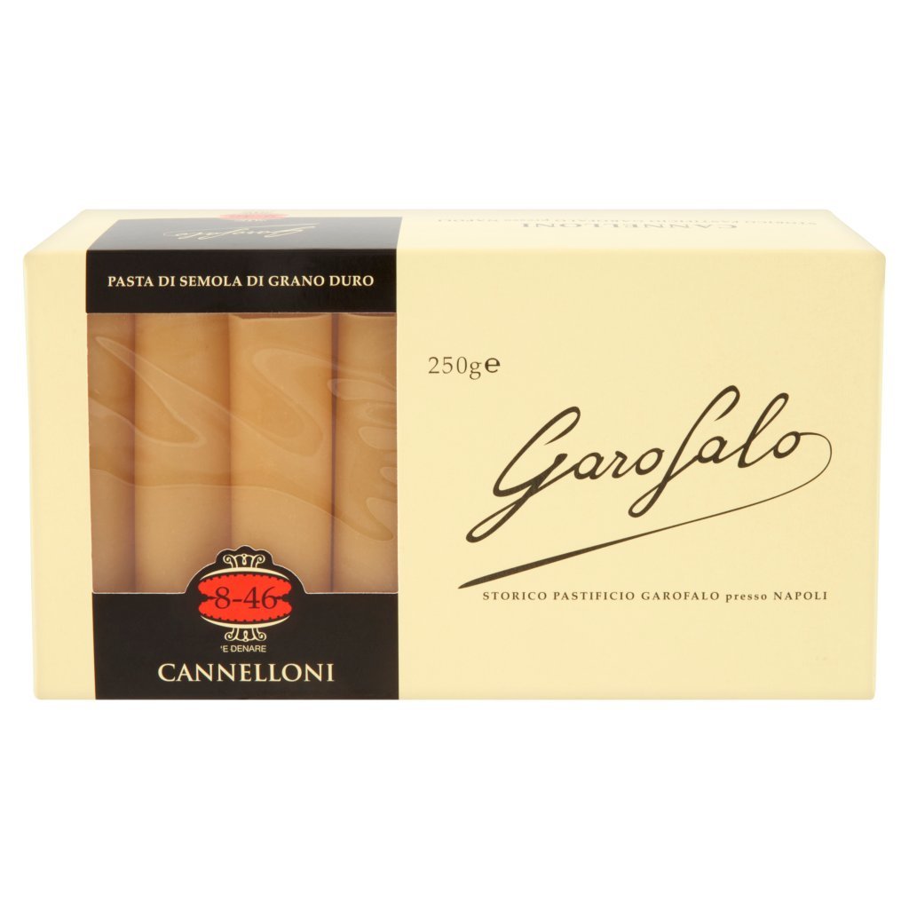 Garofalo Cannelloni 8-46 Pasta di Semola di Grano Duro