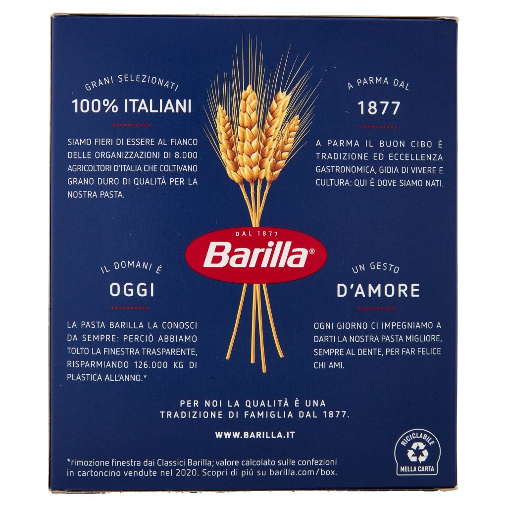 Barilla Pasta Lumachine N.42 100% Grano Italiano
