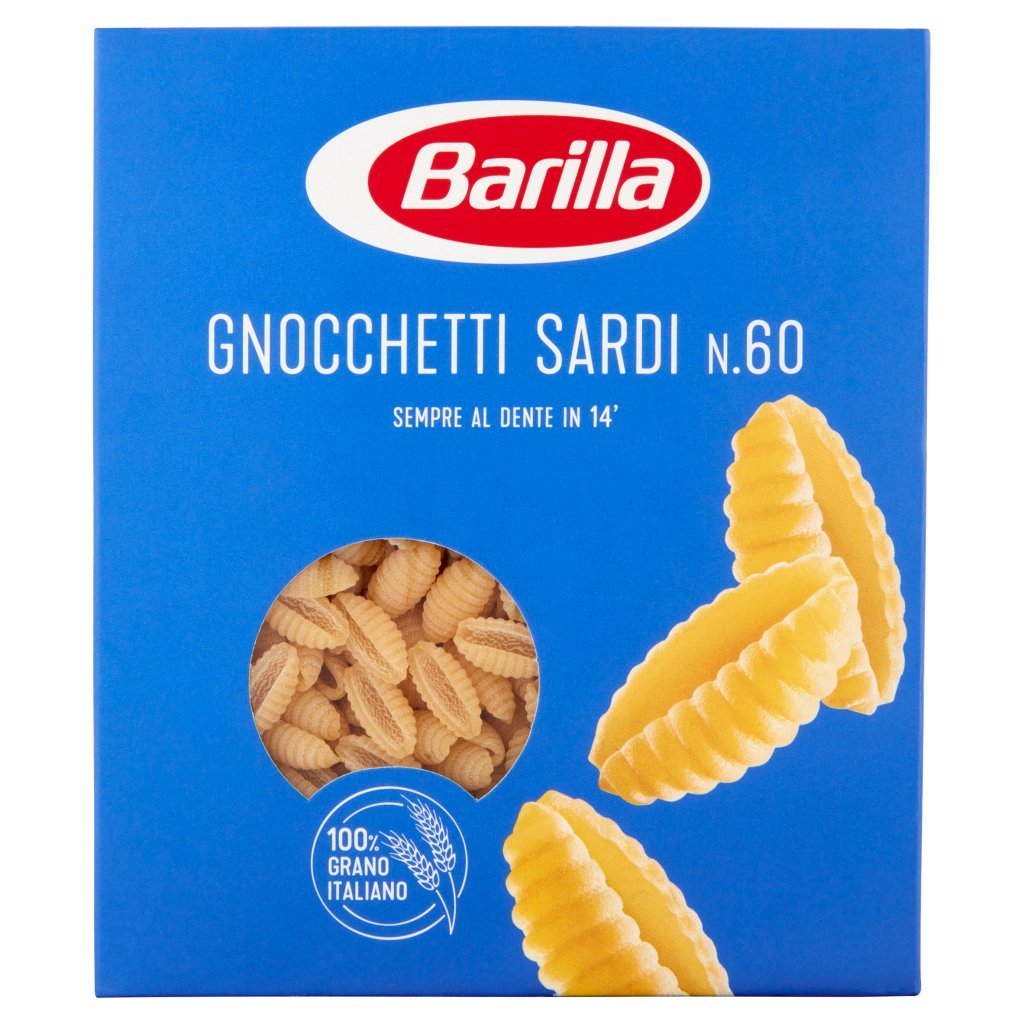 Barilla Pasta Gnocchetti Sardi N.89 100% Grano Italiano
