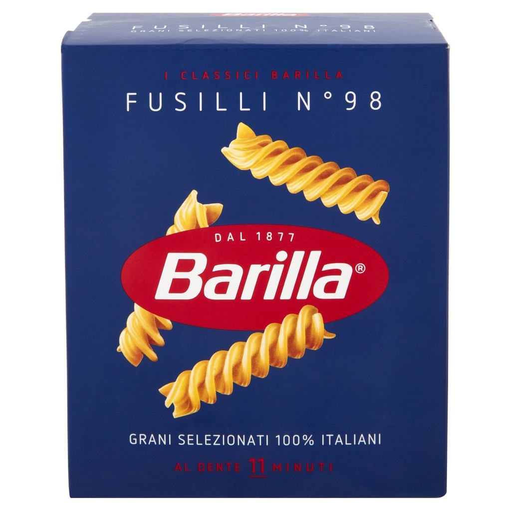 Barilla Pasta Fusilli N.98 100% Grano Italiano