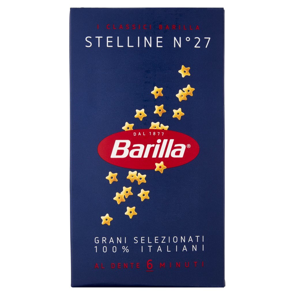 Barilla Pasta Stelline N.27 100% Grano Italiano