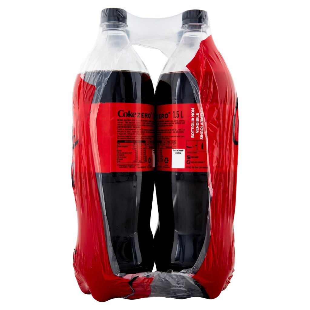 Coca Cola Zero Coca-cola Zero Zuccheri Pet 4 x 1,5 l