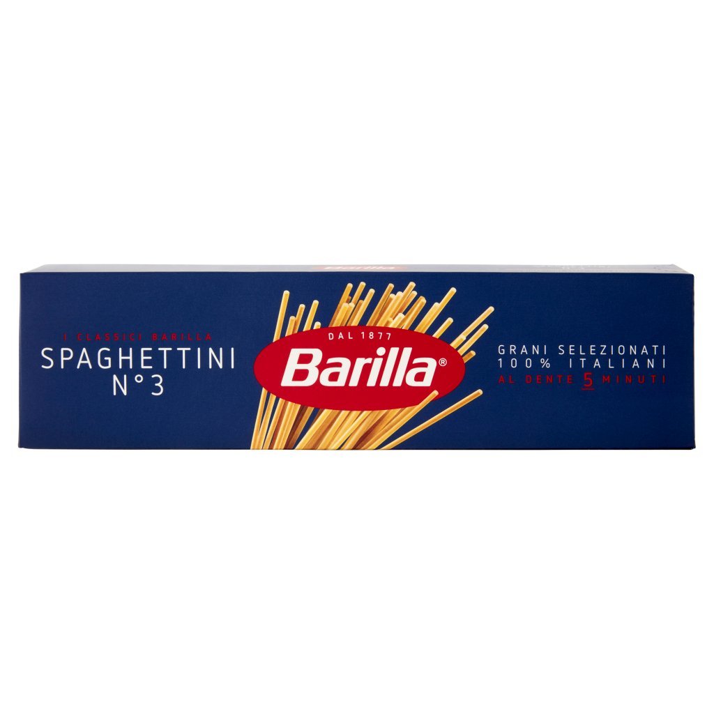 Barilla Pasta Spaghettini N.3 100% Grano Italiano