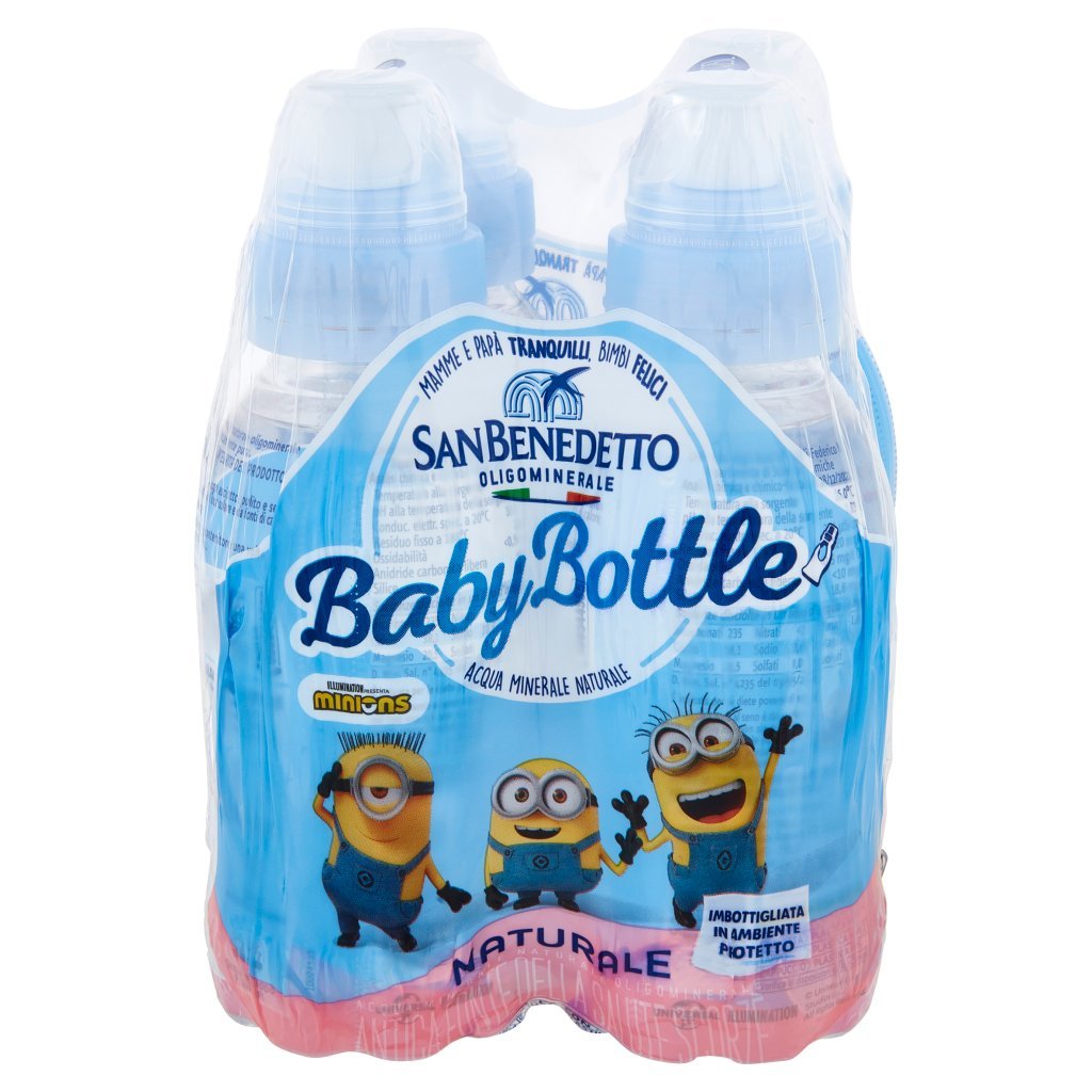 San Benedetto Baby Bottle Naturale P&p Fardello 4 x 0,25 l