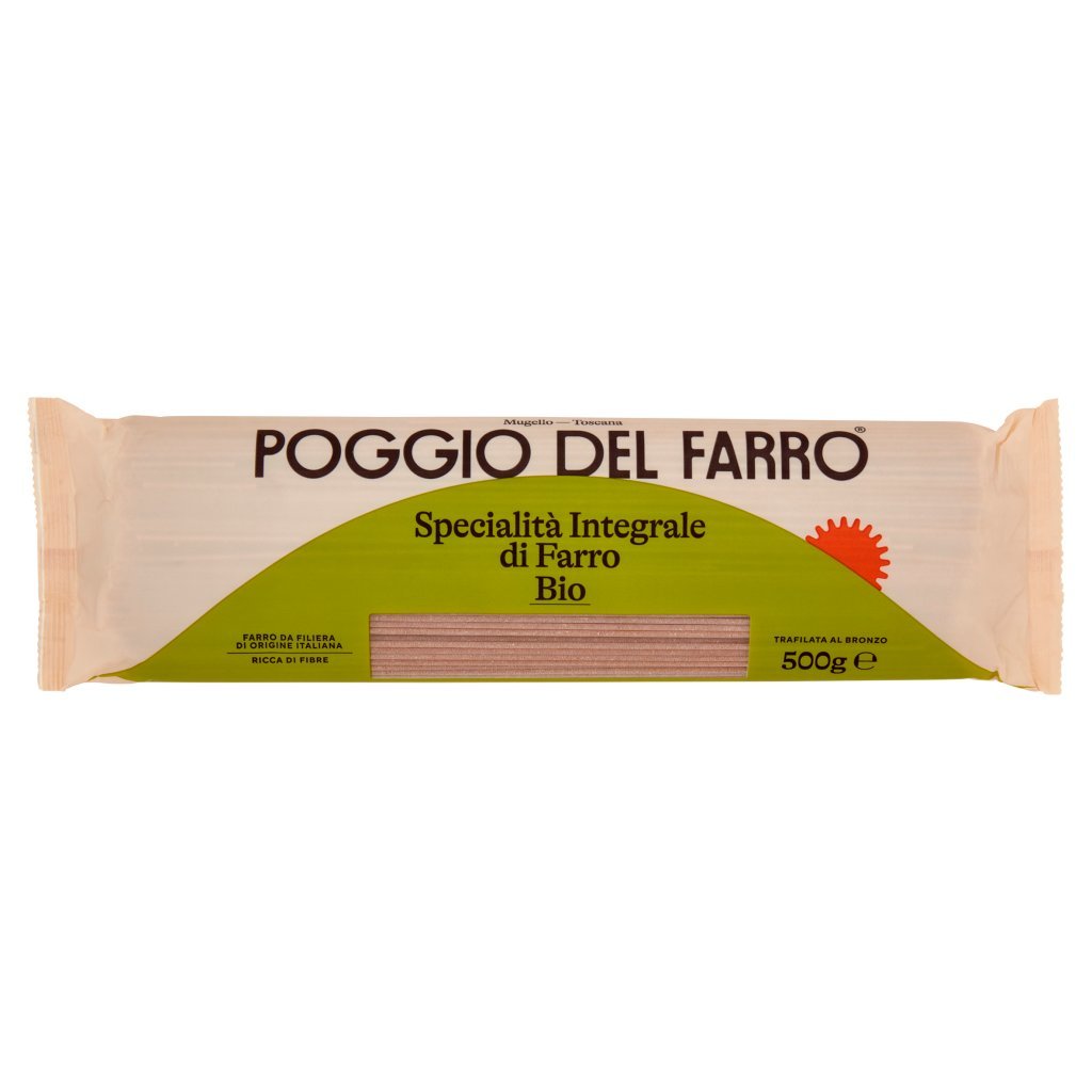 Poggio del Farro Specialità Integrale di Farro Bio Spaghetti
