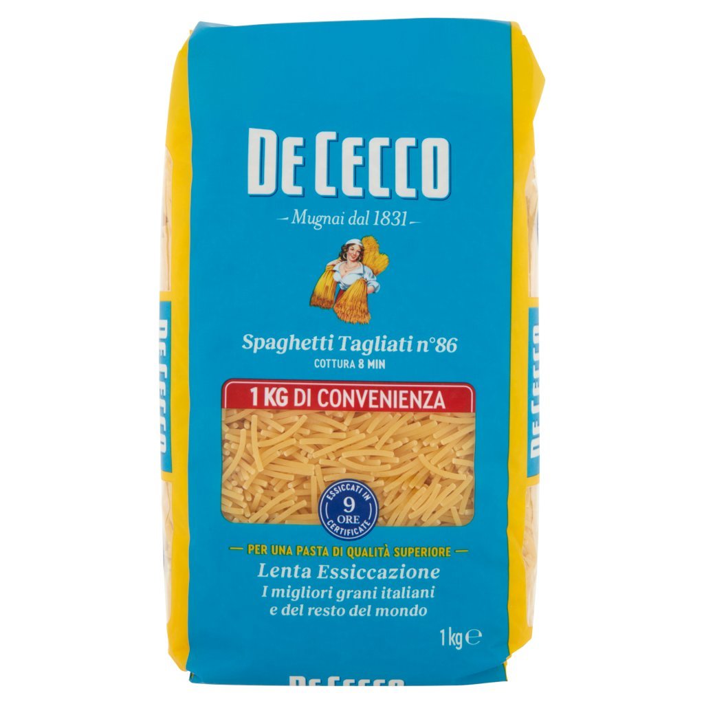 De Cecco Spaghetti Tagliati N°86