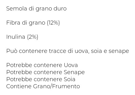 Fiberpasta Basso Indice Glicemico 23 Sedani