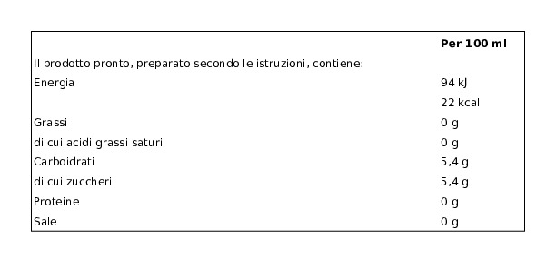 Cameo Preparato Solubile per Bibita Analcolica Tè Freddo Gusto Limone