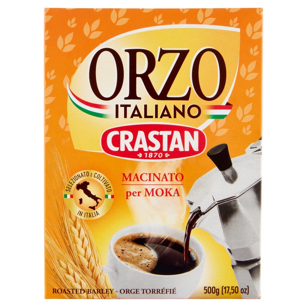Crastan Orzo Italiano Macinato per Moka
