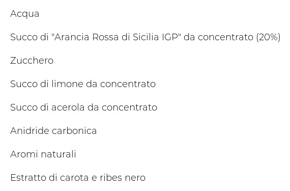 Lurisia La Nostra Aranciata Rossa Confezione