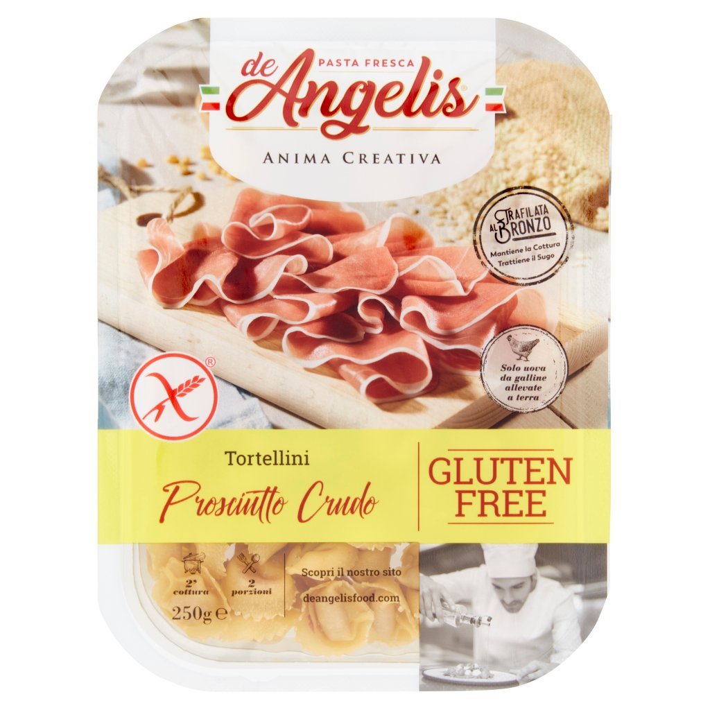 De Angelis Gluten Free Tortellini Prosciutto Crudo