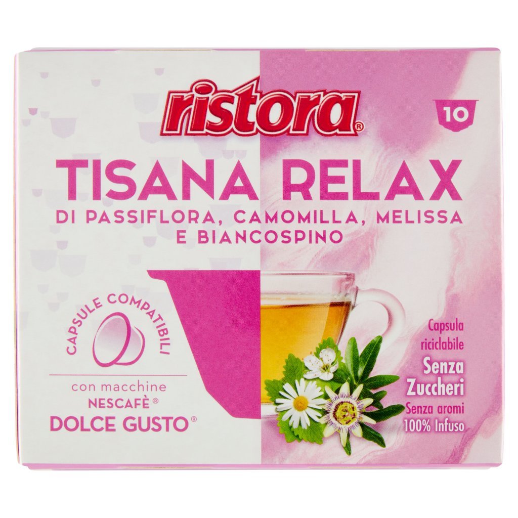 Ristora Tisana Relax Capsule Compatibili con Macchine Nescafè