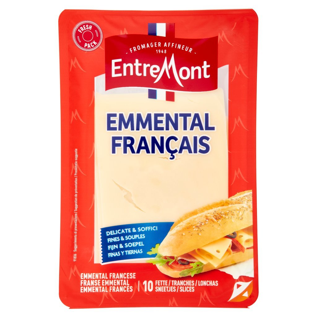 Entremont Emmental Francese 10 Fette