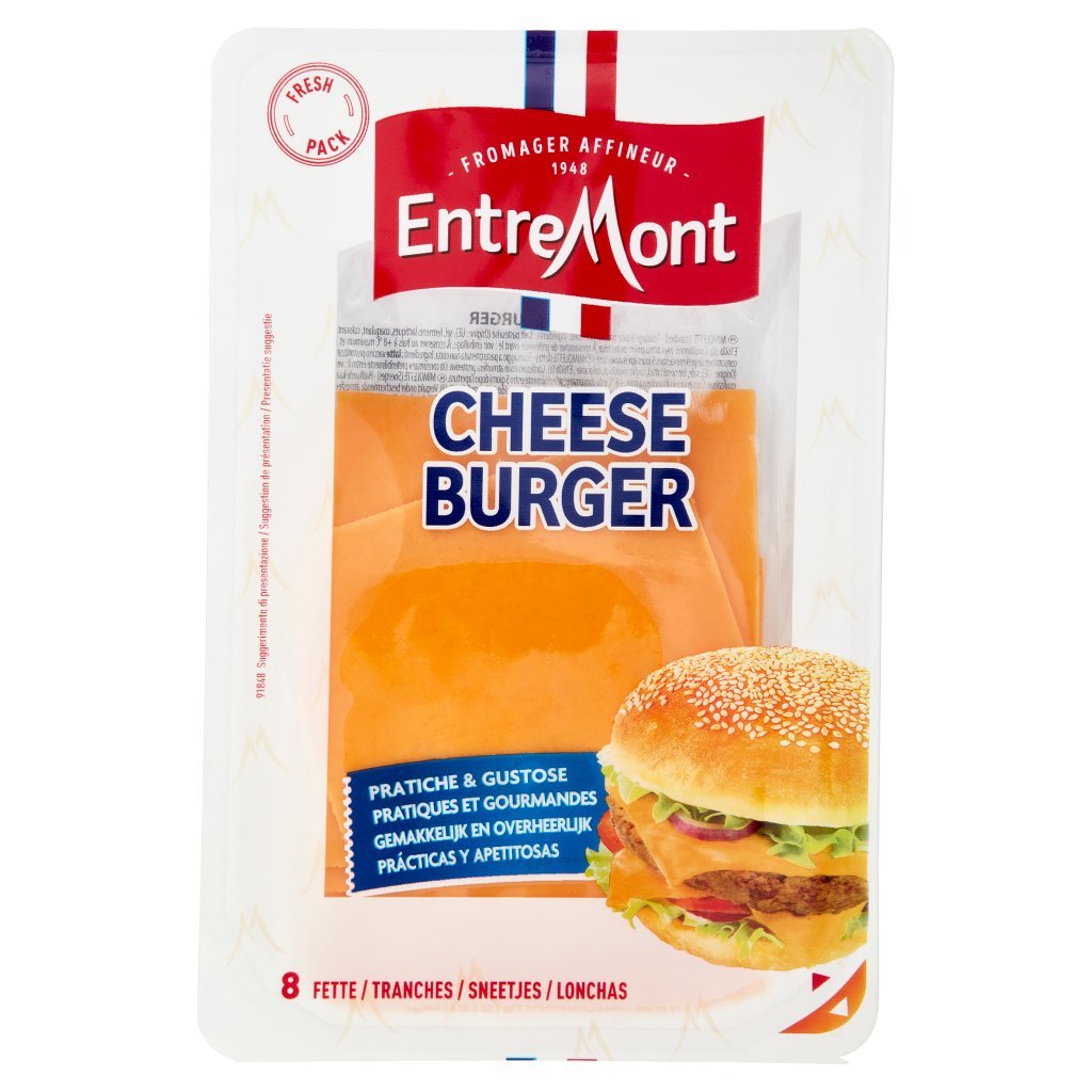 Entremont Cheese Burger 8 Fette