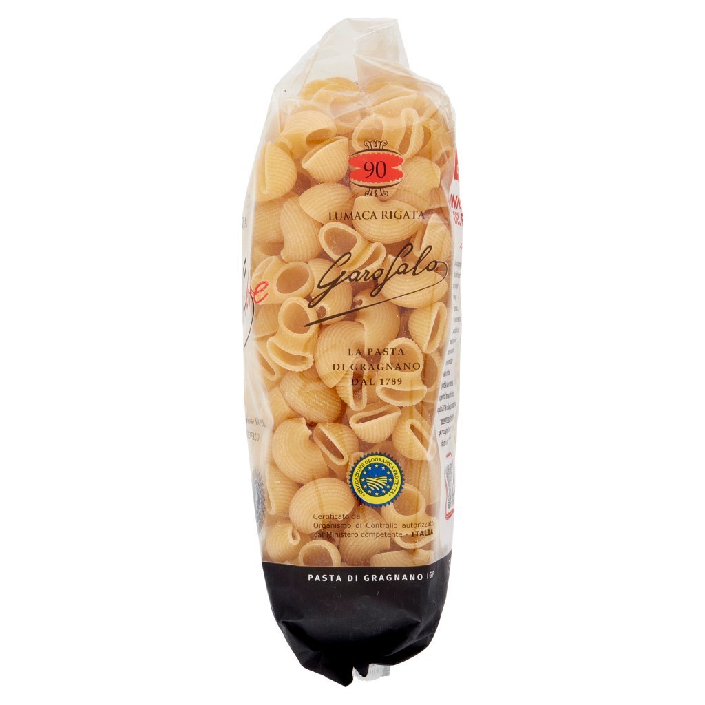 Garofalo Lumaca Rigata 90 Pasta di Gragnano Igp