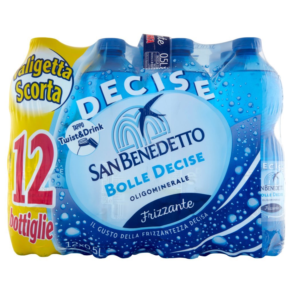 San Benedetto Acqua Minerale Benedicta Frizzante 12 x 0,5 l