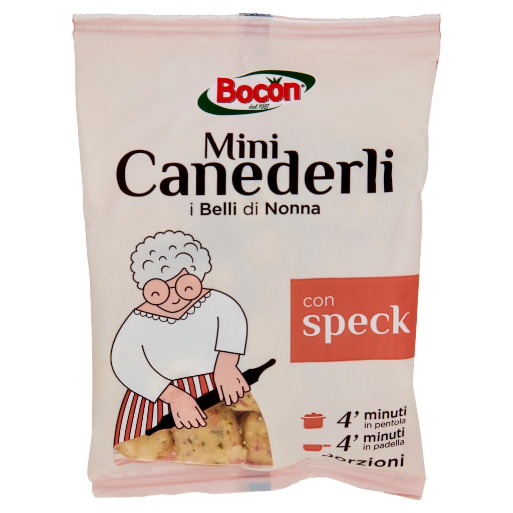 Bocon Boco Mini Canederli i Belli di Nonna con Speck