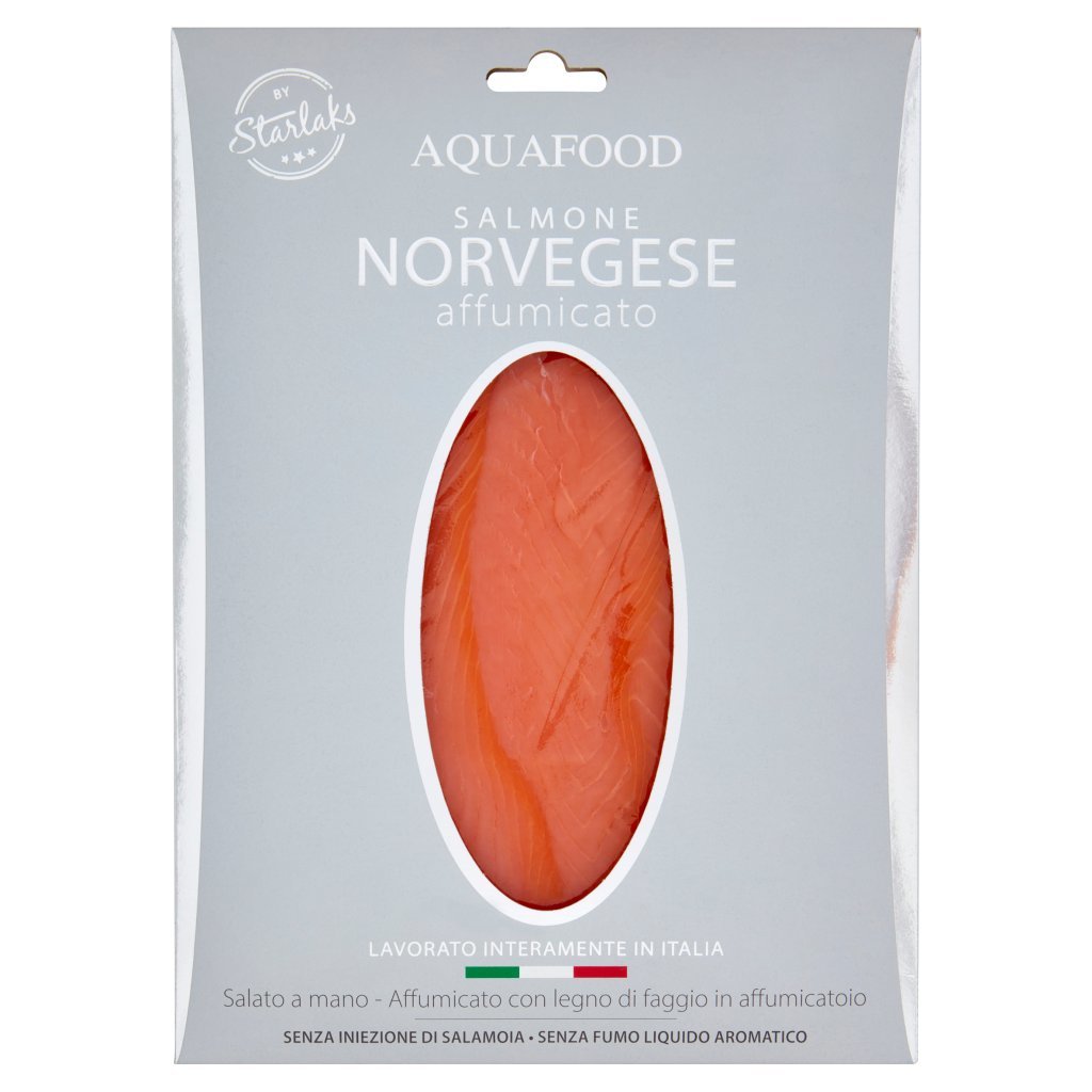 Aqua Food Salmone Norvegese Affumicato