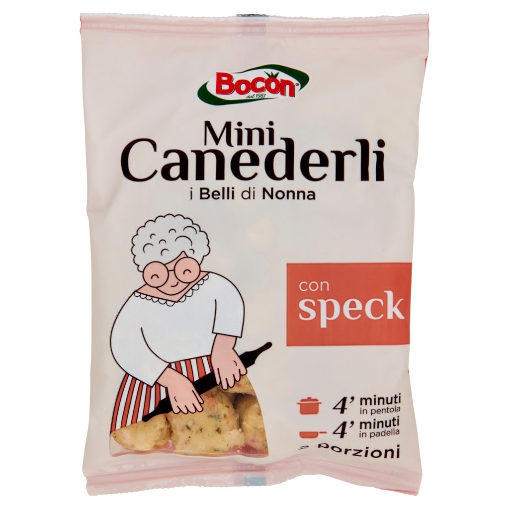 Bocon Boco Mini Canederli i Belli di Nonna con Speck