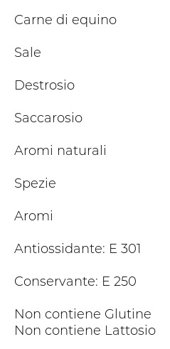 Masina La Salumeria Sfilacci di Equino Affumicati con Legno di Faggio