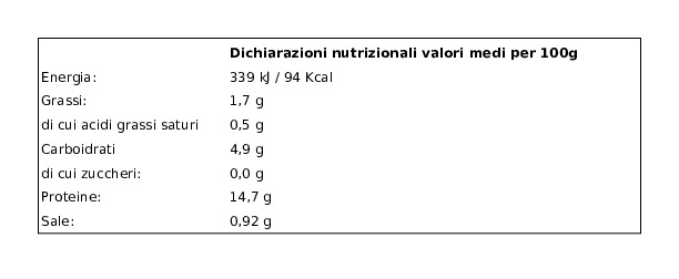 Arbi Cozze Sgusciate Surgelate 500 g