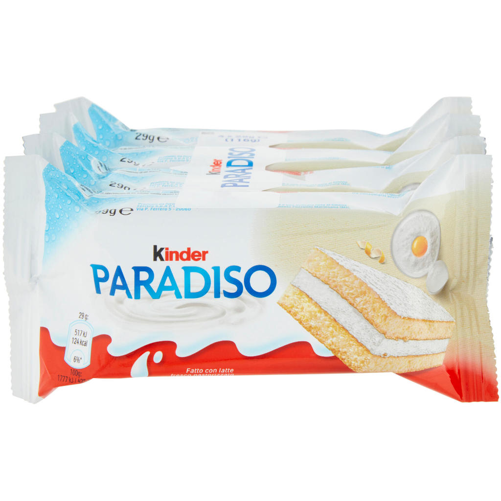 Kinder Kinder Paradiso T4 Gr116 Ferrero