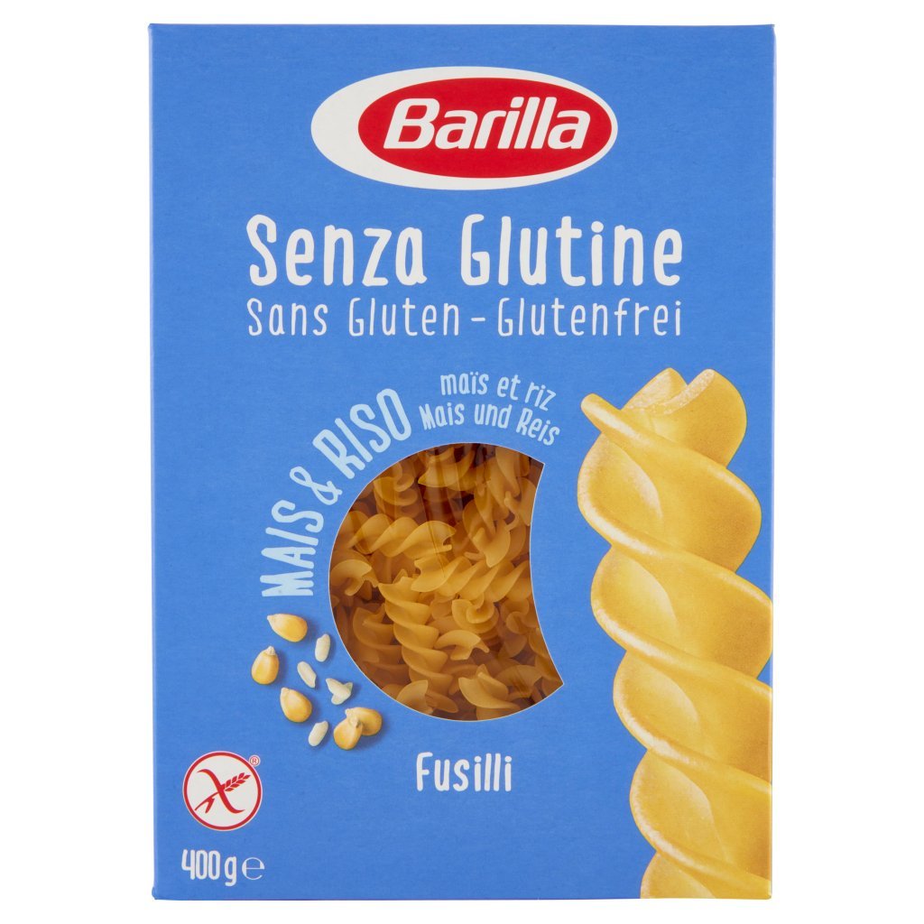Barilla Pasta senza Glutine Fusilli Mais e Riso