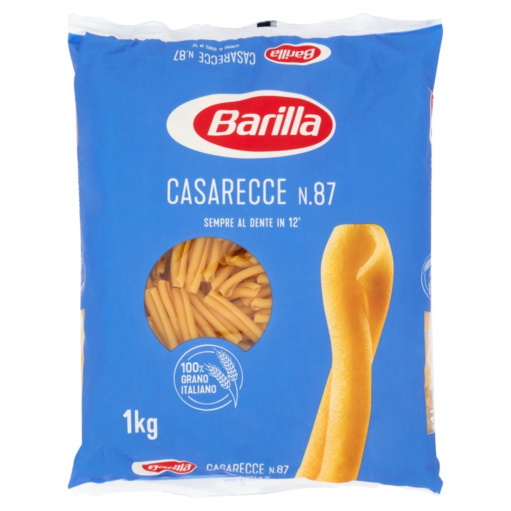 Barilla Casarecce N.87 100% Grano Italiano Cello 1 Kg