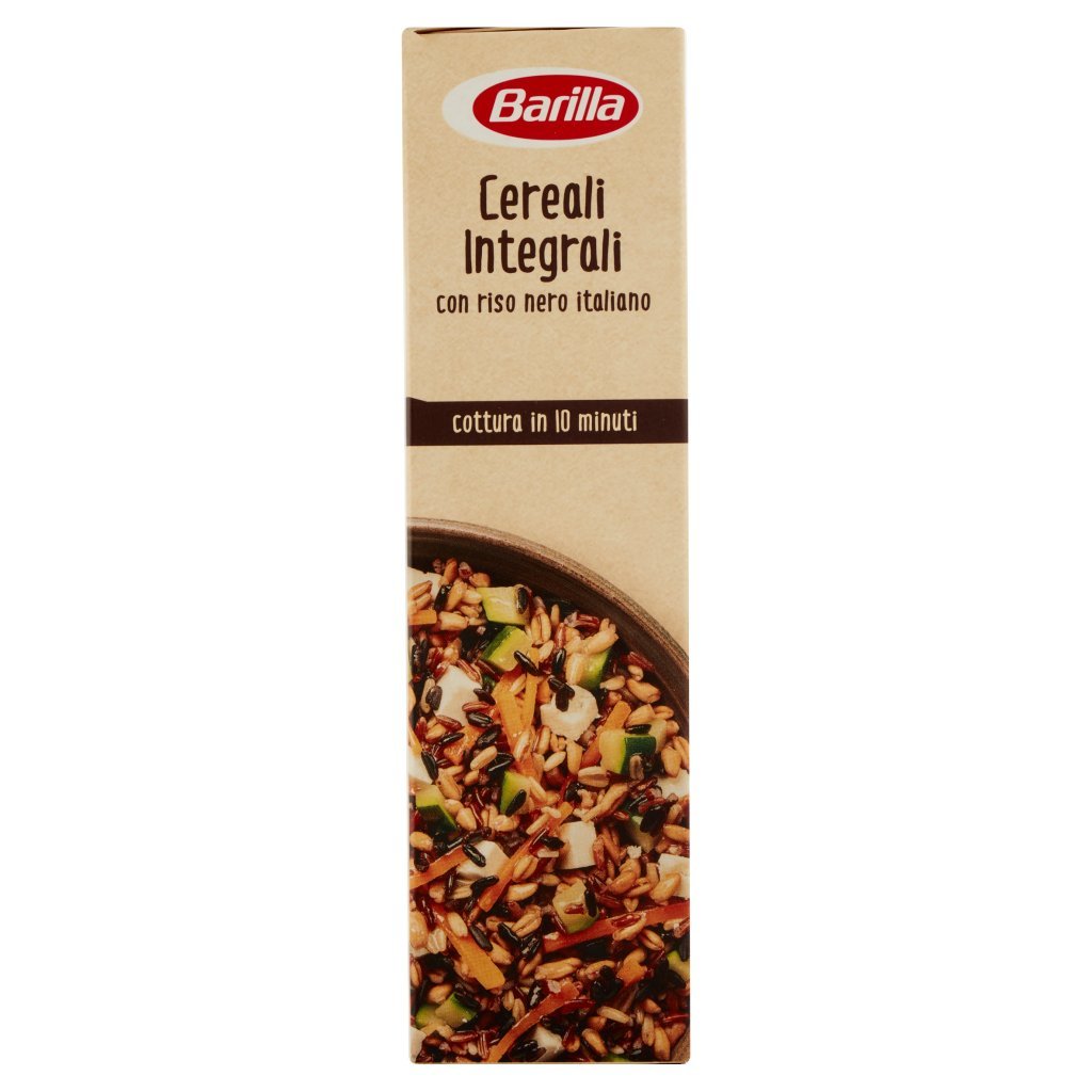 Barilla Cereali Integrali con Riso Nero Italiano Fonte di Fibre